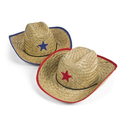 CHILD'S COWBOY HAT W/STAR (UPC'D) - Apparel Accessories - 12 Pieces