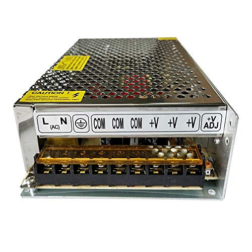 Henxlco AC 100-240V to DC 24V 10A 240W Switching Power Supply Adapter Transformers for LED Strip Flexible Lights