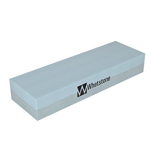 Whetstone Cutlery 20-10960 Knife Sharpening Stone-Dual Sided 400/1000 Grit Water Stone-Sharpener and Polishing Tool for Kitchen, Hunting and Pocket Knives or Blades by Whetstone Whetstone Cutlery 20-10960 Knife Sharpening Stone-Dual Sided 400/1000 Grit Water Stone-Sharpener and Polishing Tool for Kitchen, Hunting and Pocket Knives or Blades by Whetstone