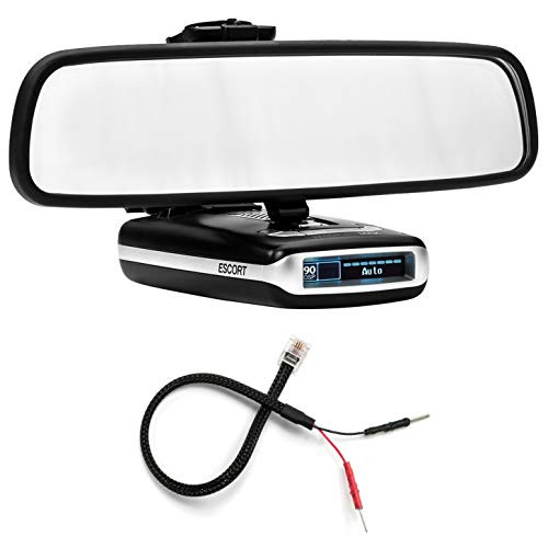 Radar Mount Mirror Mount Bracket + Mirror Wire Power Cord for Escort Max Max2 (3001102)