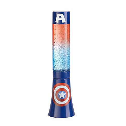 Marvel Avengers Glitter Volcano Lamp