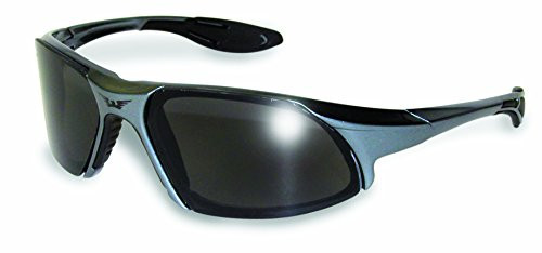 Global Vision Eyewear Code-8 Series Sunglasses with Grey Frame and Smoke Safety Lenses Global Vision Eyewear Code-8 Series Sunglasses with Grey Frame and Smoke Safety Lenses