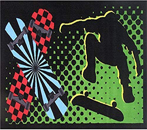 Fun Rugs Fun Time Board Flip Novelty Rug, 19 x 29