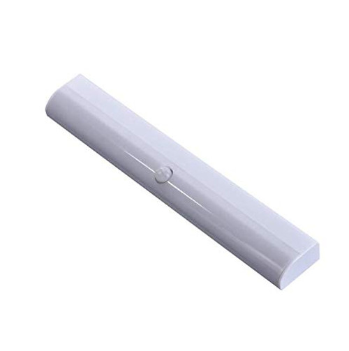LED Sensor Light Wireless Motion Light Induction Night Light, Portable Closet Lights with 10 LEDs Cordless Cabinet IR Infrared Motion Detector Wall Lamps, 4 AAA Battery Powered, White