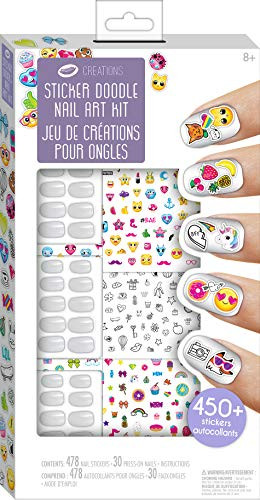 Fashion Angels Crayola Creations Sticker Doodle Nail Art Kit