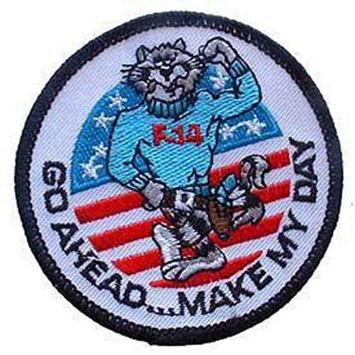 EagleEmblems PM0110 Patch-USN,Tomcat,GO Ahead (3'')