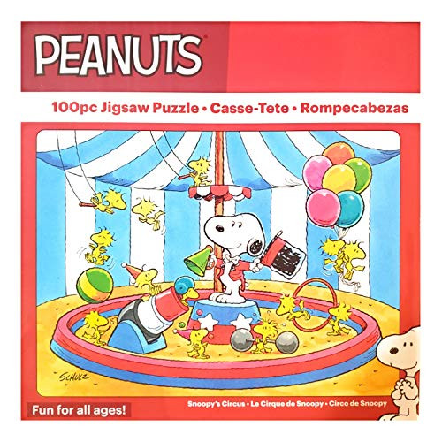 Peanuts Classic 100-Piece Jigsaw Puzzle - Snoopy's Circus