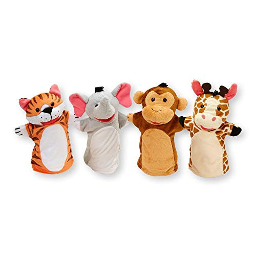 Melissa & Doug Zoo Friends Hand Puppets