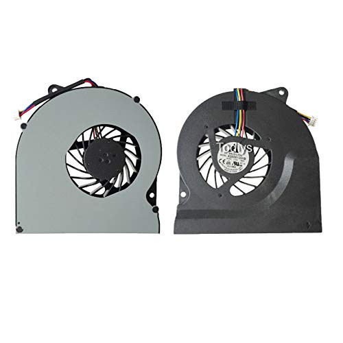 Todiys CPU Cooling Fan for Asus N53 N53S N53SC N53SV N53SN N53SV N53J N53JF N53JG N53JL N53JN N53JQ Series N53SV-DH72 N53SV-SX054V N53SV-SZ299V N53JN-SX033V N53JQ-SX110 KSB06105HB-AB20 KSB06105HB-AM14