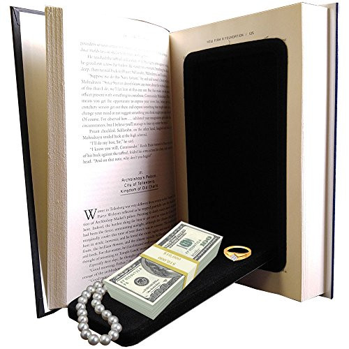 Streetwise Fake Large Hardbound Diversion Book Gun Safe Secret Compartment