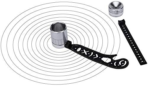 Multifunction Magcon Drawing Tool Versatile Drawing Curved Magnetic Ruler Mini Compass and Protractor Comb