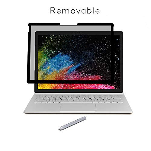 YBP Surface Pro 3/4/5/6/7 Privacy Screen - Easy On/Off,Anti-Spy, Reusable and Removable,Privacy Filter for Microsoft Surface Pro 3/4/5/6/7