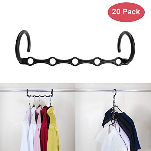 Niclogi Space Saving Hangers Magic Hangers 20 Pack Closet Space Saver Multi Hangers Space Saving Closet Organizer Niclogi Space Saving Hangers Magic Hangers 20 Pack Closet Space Saver Multi Hangers Space Saving Closet Organizer