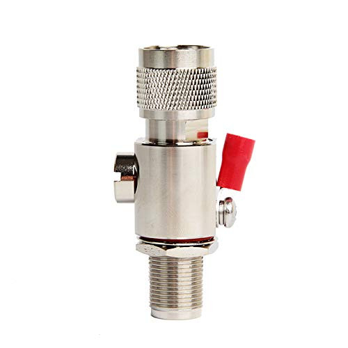 EJOYS Coaxial N Type Lightning Arrestor 0-6GHz (N-Male/N-Female) 50ohm,Protects 3G, 4G, LTE,GPS, 2.4GHz /5GHz Wi-Fi 90V Discharge Gas Tube Coaxial Lightning Surge Protector EJOYS Coaxial N Type Lightning Arrestor 0-6GHz (N-Male/N-Female) 50ohm,Protects 3G, 4G, LTE,GPS, 2.4GHz /5GHz Wi-Fi 90V Discharge Gas Tube Coaxial Lightning Surge Protector