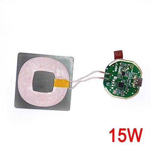 VFENE QI Fast DIY 15 Watt Wireless Charging Transmitter, Wireless Charging Module PCBA(Type C)