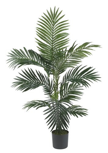 Nearly Natural 5295 4ft. Kentia Palm Silk Tree,Green