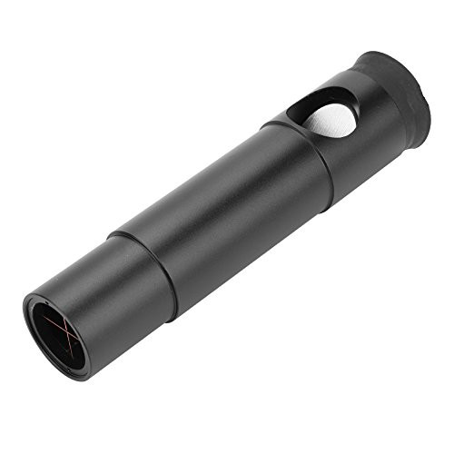 Acouto Telescope Collimation Eyepiece, 1.25inch Aluminium Alloy Telescope Eyepiece Accessory for Newtonian Telescopes