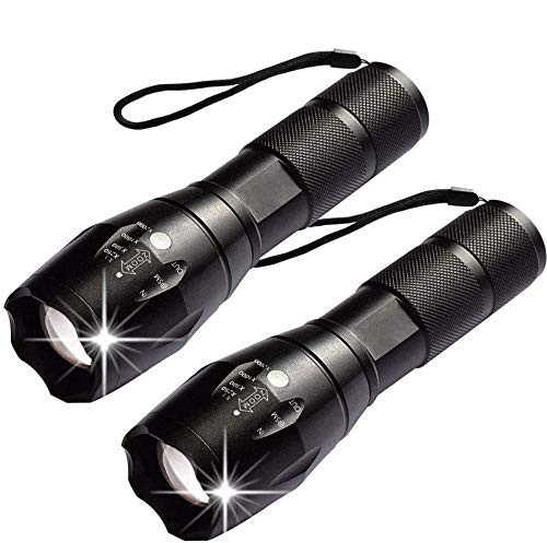 BEACON Handheld Flashlight, Flashlights, LED Tactical Flashlight with High Lumens, Zoomable, 5 Modes, Water Resistant for Camping, Outdoor, Emergency, Everyday Flashlights(2 PACK) BEACON Handheld Flashlight, Flashlights, LED Tactical Flashlight with High Lumens, Zoomable, 5 Modes, Water Resistant for Camping, Outdoor, Emergency, Everyday Flashlights(2 PACK)