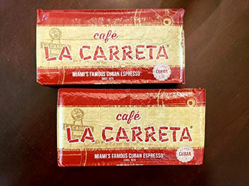 Cafe La Carreta Espresso Coffee 10 oz Miami Cuban-style Espresso Cafe La Carreta Espresso Coffee 10 oz Miami Cuban-style Espresso
