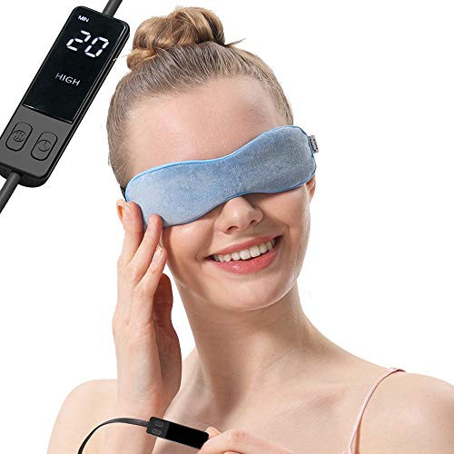 Aroma Season Heated Eye Mask, For Stye Blepharitis Moist Treatment with Flaxseed, Warm Therapy to Unclog glands, Relieve Dry Eye Syndrome, Chalazion, Stye, MGD and Blepharitis (Blue) Aroma Season Heated Eye Mask, For Stye Blepharitis Moist Treatment with Flaxseed, Warm Therapy to Unclog glands, Relieve Dry Eye Syndrome, Chalazion, Stye, MGD and Blepharitis (Blue)