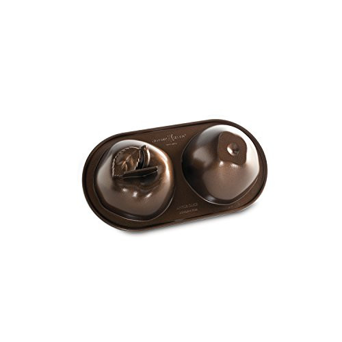 Nordic Ware 88948 Apple Cake Pan, Bronze