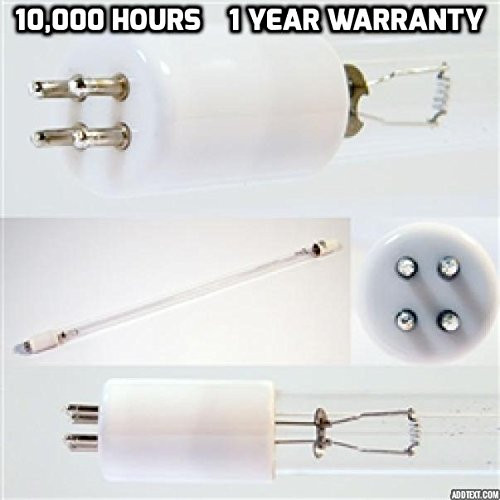 American Water Service PurTest PT20 , PT-20, Water Treatment Germicidal UV Bulb, Lamp, 10000 Hours, 12 Month Guaranty