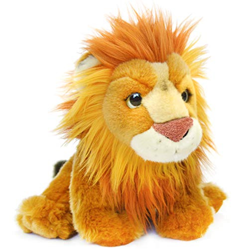 VIAHART Lenox The Baby Lion | 12 Inch (Tail Measurement Not Included!) Large Lion Stuffed Animal Plush Cat | by Tiger Tale Toys