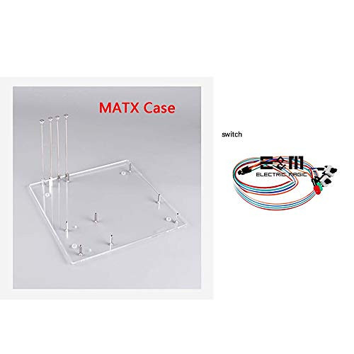 MATX PC Open Frame Test Bench Motherboard Overclock Computer Case DIY Mod Base Chassis with Switch Restart Button