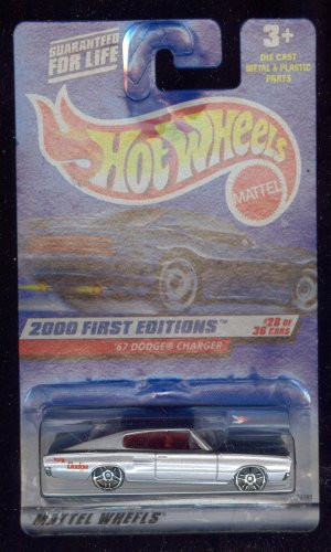 Hot Wheels 2000-088 '67 Dodge Charger 1967 28 of 36 First Edition 1:64 Scale