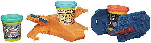 Play-Doh Star Wars Luke Skywalker vs. Darth Vader Can-Heads Play-Doh Star Wars Luke Skywalker vs. Darth Vader Can-Heads