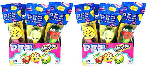 Pez Shopkins Pez Candy Dispensers (24 Pack)