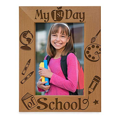 KATE POSH - My First Day of School Picture Frame (5x7 Vertical)