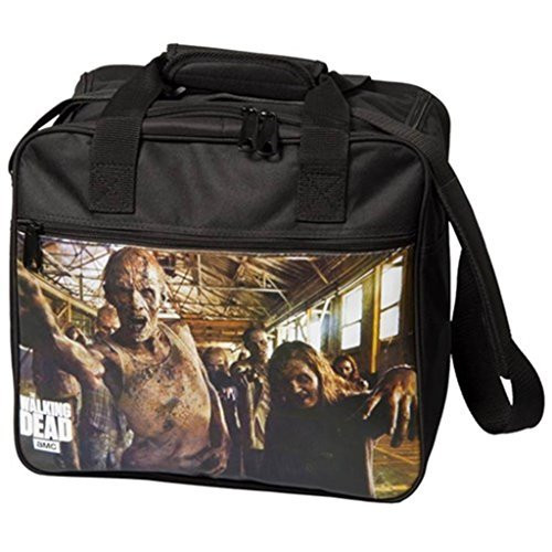 KR Strikeforce The Walking Dead Single Tote The Walking Dead Single Bowling Ball Tote Bag, Black