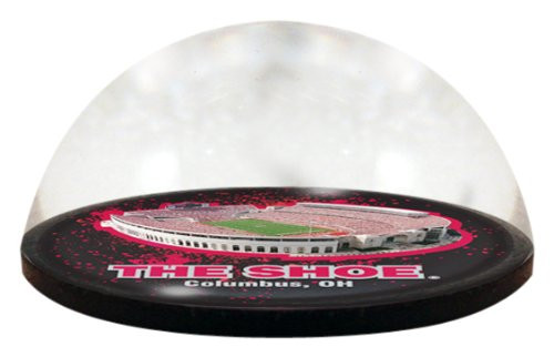 NCAA Ohio State University, OSU, Buckeyes The Shoe in 2" crystal magnetized paperweight with Colored Window Gift Box NCAA Ohio State University, OSU, Buckeyes The Shoe in 2" crystal magnetized paperweight with Colored Window Gift Box