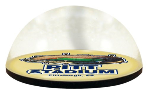 NCAA Pittsburgh University Panthers Pitt Stadium in 2" crystal magnetized paperweight with Colored Window Gift Box NCAA Pittsburgh University Panthers Pitt Stadium in 2" crystal magnetized paperweight with Colored Window Gift Box