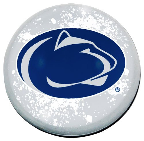NCAA Penn State Nittany Lions mascot in 2" crystal magnetized paperweight with Colored Window Gift Box NCAA Penn State Nittany Lions mascot in 2" crystal magnetized paperweight with Colored Window Gift Box