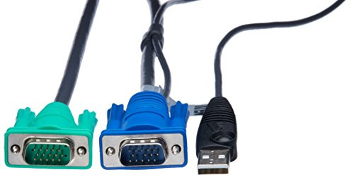 ATEN 2L5205U USB KVM Cable SPHD15 to VGA and USB A (15 Feet) ATEN 2L5205U USB KVM Cable SPHD15 to VGA and USB A (15 Feet)