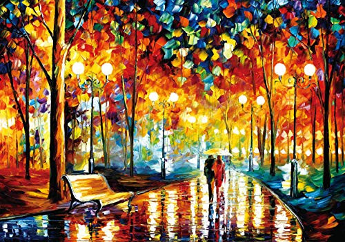 Puzzle 1000 Piece Jigsaw Puzzle Kids Adult  Walking in The Rain Night Jigsaw Puzzle Game Toys Gift Puzzle 1000 Piece Jigsaw Puzzle Kids Adult  Walking in The Rain Night Jigsaw Puzzle Game Toys Gift