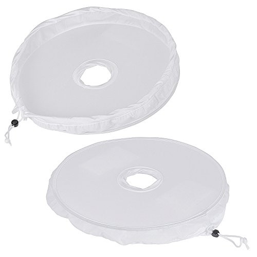 Neewer 45cm (18inch) Collapsible Photography Video Light Softbox Diffuser for Neewer 600W 750W Dimmable Ring Fluorescent Ring Light Flash Light