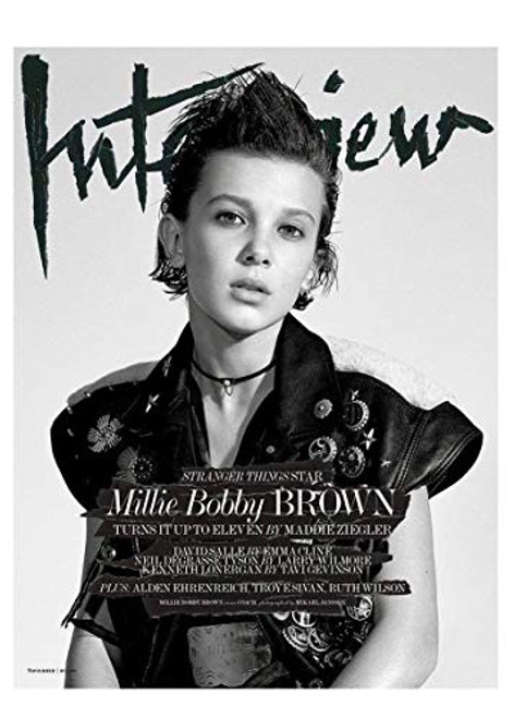 by COOLEST Thick Millie Bobby Brown Stranger Things 2017 Eleven 12 x 12 inch Poster Rolled