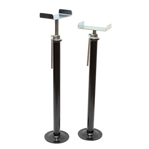 Dumble RV Slide Out Stabilizer Jacks  21in-37in Travel Trailer Stabilizer Jacks Camper Jack Stands, 2 Piece Set