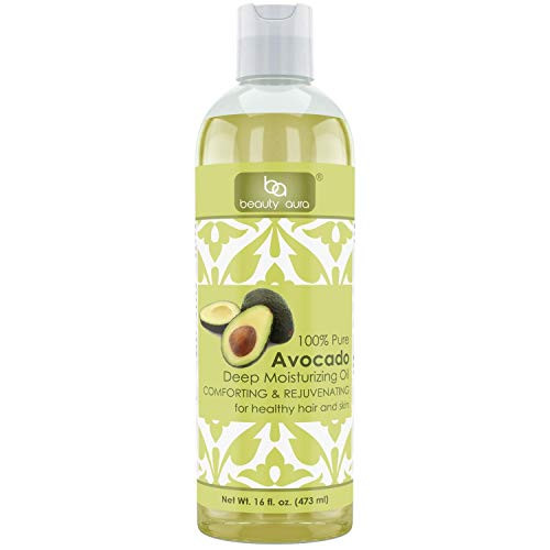 Beauty Aura 100% Pure Avocado Oil - 16 Fl Oz - for Healthy Hair, Skin & Nails. Beauty Aura 100% Pure Avocado Oil - 16 Fl Oz - for Healthy Hair, Skin & Nails.