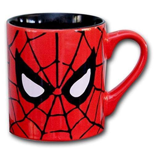 Silver Buffalo MC7032 Marvel Comics Spider-Man Eyes Ceramic Mug, 14-Ounces