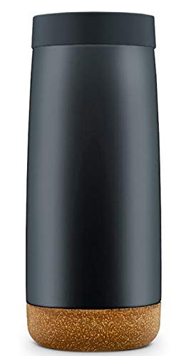 Ello Cole 16oz Vacuum-Insulated Stainless Steel Travel Mug (Gunmetal)