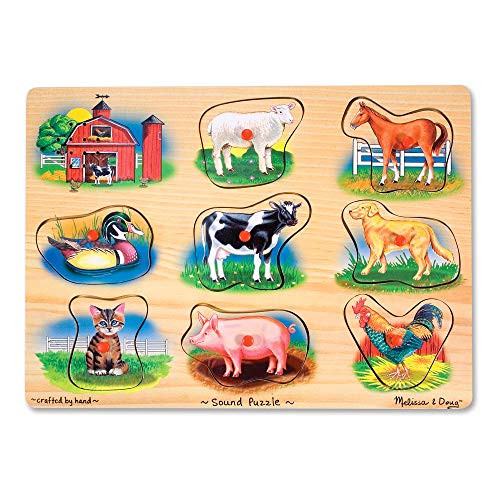 Melissa & Doug Farm Sound Puzzle Melissa & Doug Farm Sound Puzzle