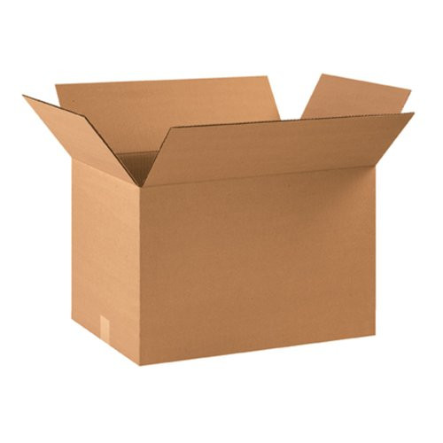 Aviditi 221414 Corrugated Cardboard Box 22" L x 14" W x 14" H, Kraft, for Shipping, Packing and Moving (Pack of 20)