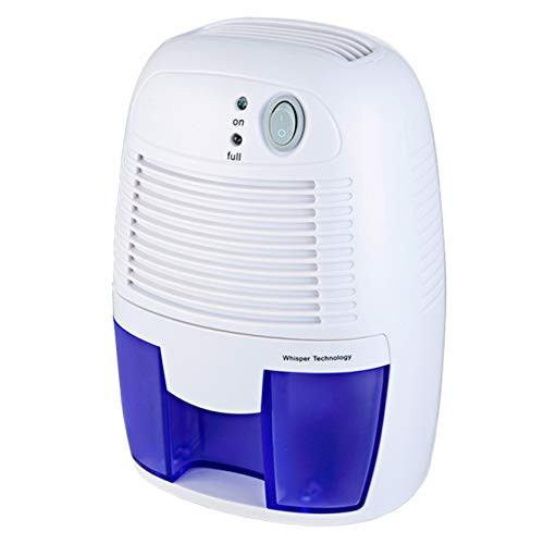 ANYVOLUME Portable Electric Mini Dehumidifier, Suitable for Reducing High Humidity in Home, Basement, Office, Caravan, 1200 Cubic Feet (150 sq ft)