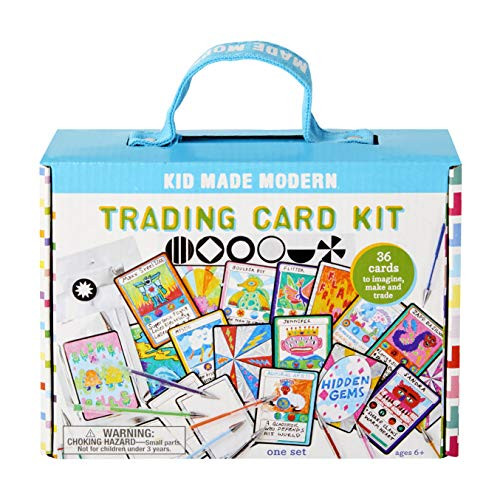 Kid Made Modern Make Your Own Trading Card Kit - Custom Playing Cards for Kids, Ages 6 and Up
