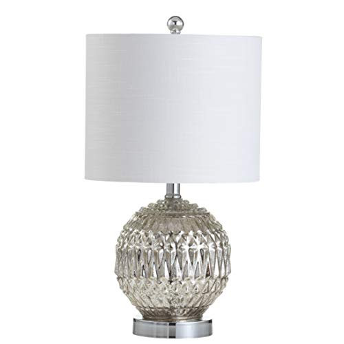 JONATHAN Y JYL1041A Krister 20.5" Glass/Metal LED Table Lamp, Contemporary for Bedroom, Living Room, Office, Silver JONATHAN Y JYL1041A Krister 20.5" Glass/Metal LED Table Lamp, Contemporary for Bedroom, Living Room, Office, Silver