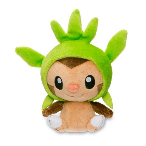 Pokemon Center Original 6 Inch Chespin (Harimaron) Poké Doll Plush